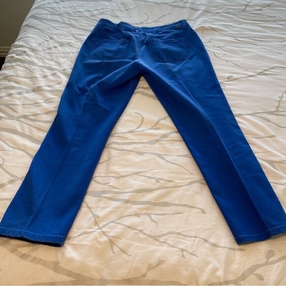 Jag Jeans Sapphire Blue Ankle Length 5 Pocket Low Rise  Size 10 - Picture 3 of 9